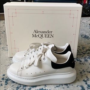 Alexander McQueen Leather Runway Sneakers